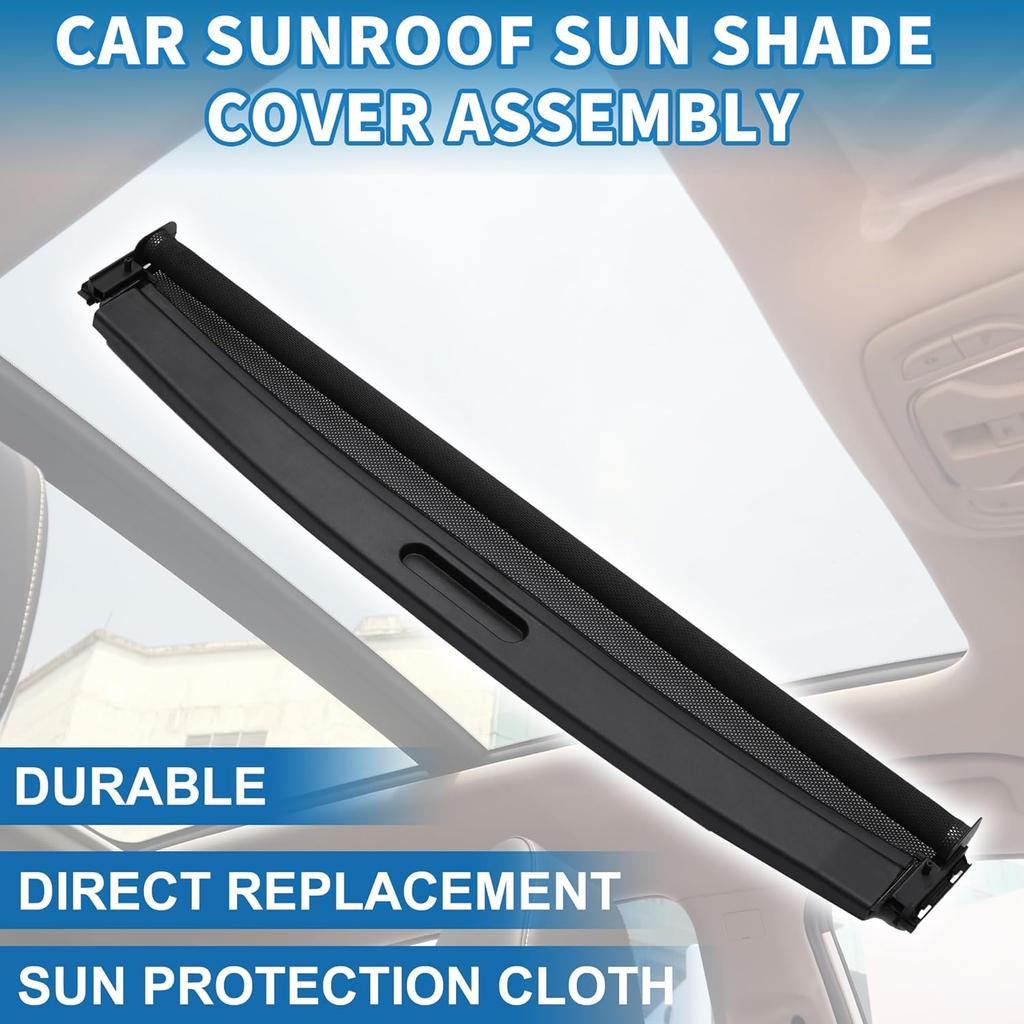 Car Sunroof Sun Shade Cover Assembly No.DoesNotApply for Mini Cooper R55 R56 2007-2016 Plastic Black
