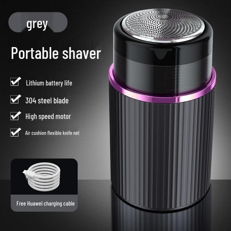 Sleek Electric Shaver: Super Clean, Fully Washable, Portable Men's Beard Groomer