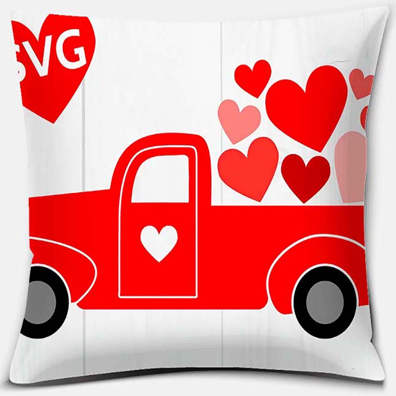 Christmas Gifts, Santa Claus, Deer, Christmas Greetings, Merry Christmas Series Pattern Pillowcase Party Pillowcase Decoration