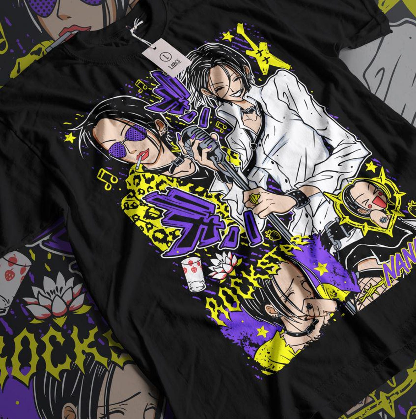 Nana Anime Merch | Nana Anime Shirt | Nana Osaki Manga 4XL