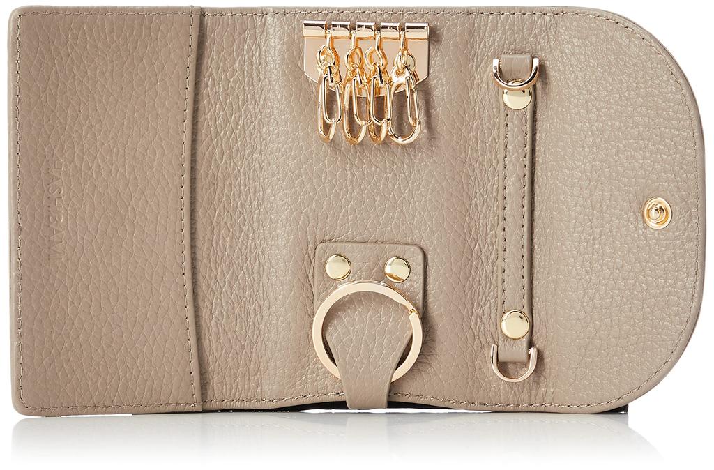 Hazel Unruhle Key Case Ha-2209-412 Gray Beige