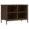 VidaXL Armoire à chaussures chêne marron 69x35x50 cm bois d'ingénierie 831837