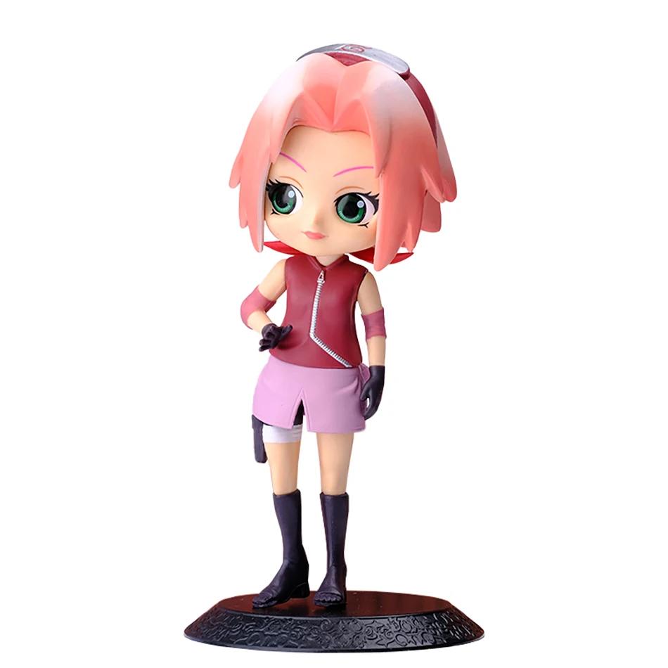 Anime Naruto Uzumaki Naruto Uchiha Sasuke Handgemachtes PVC-Modell Ornament Kinderspielzeug Anime-Zubehör Handgemachtes Geburtstagsgeschenk