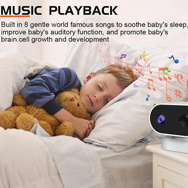2.4-inch HD Wireless Baby Monitor with Night Vision