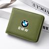 Fashion Car Men Coin Purse Wallet Multi Card Slot Credit Purse For BMW X1 X3 X5 X6 1 2 3 5 7 Series F15 F16 F20 F22 F30 F32 G30 xkhr50