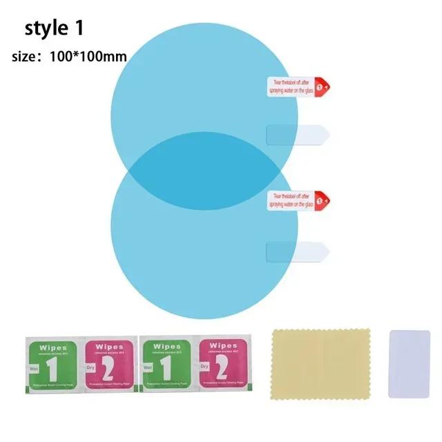 

Car Rearview Mirror Protective Film Anti Fog Membrane Anti-Glare Waterproof Rainproof Car Sticker Clear Film