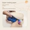 With Zipper Tissue Storage Box Waterproof Car Paper Box Silicone Tissue Box  Home Living Room