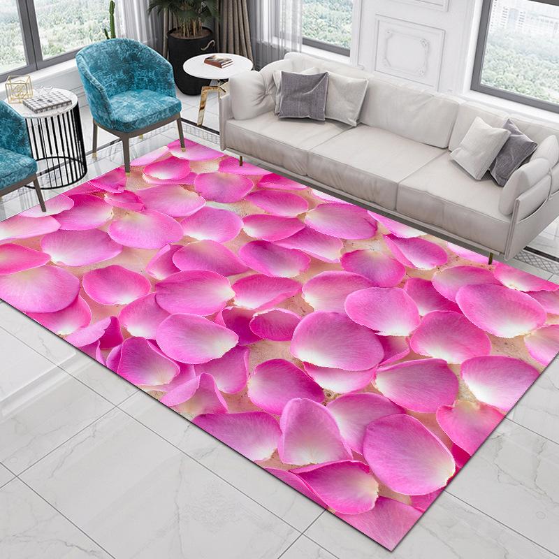 Living Room Carpet Nordic Ethnic Style Home Decoration Coffee Tables Large Area Plush Mat Bedroom Vintage Rug