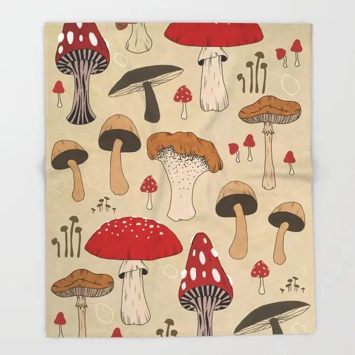 

Адольф Мийо Цветы для всех Французский винтажный постер Плед Теплое одеяло из микрофибры Фланелевое одеяло 40x50in