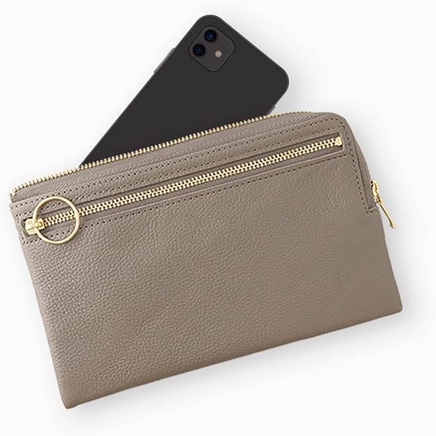 OSL Passport Wallet Pouch Yellow Genuine Leather Wallet Multifunctional Pouch Travel Passport Case Slip-On OSL-5802