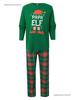 European/American Parent-Child Long Sleeve Pajama Set