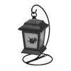 Takasho Solar Light Outdoor Alice Silhouette Lantern Black Garden Light Outdoor Indirect Lighting Waterproof Alice in Wonderland Resin/Glass/Steel TA-