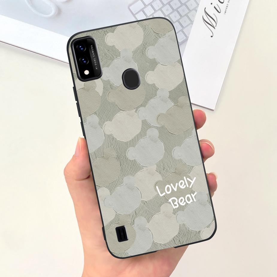 For ZTE Blade A51 Case BladeA71 Cute Fashion Cartoon Cover Soft Silicone Phone Case For ZTE Blade A71 A7030 BladeA51 Funda Coque
