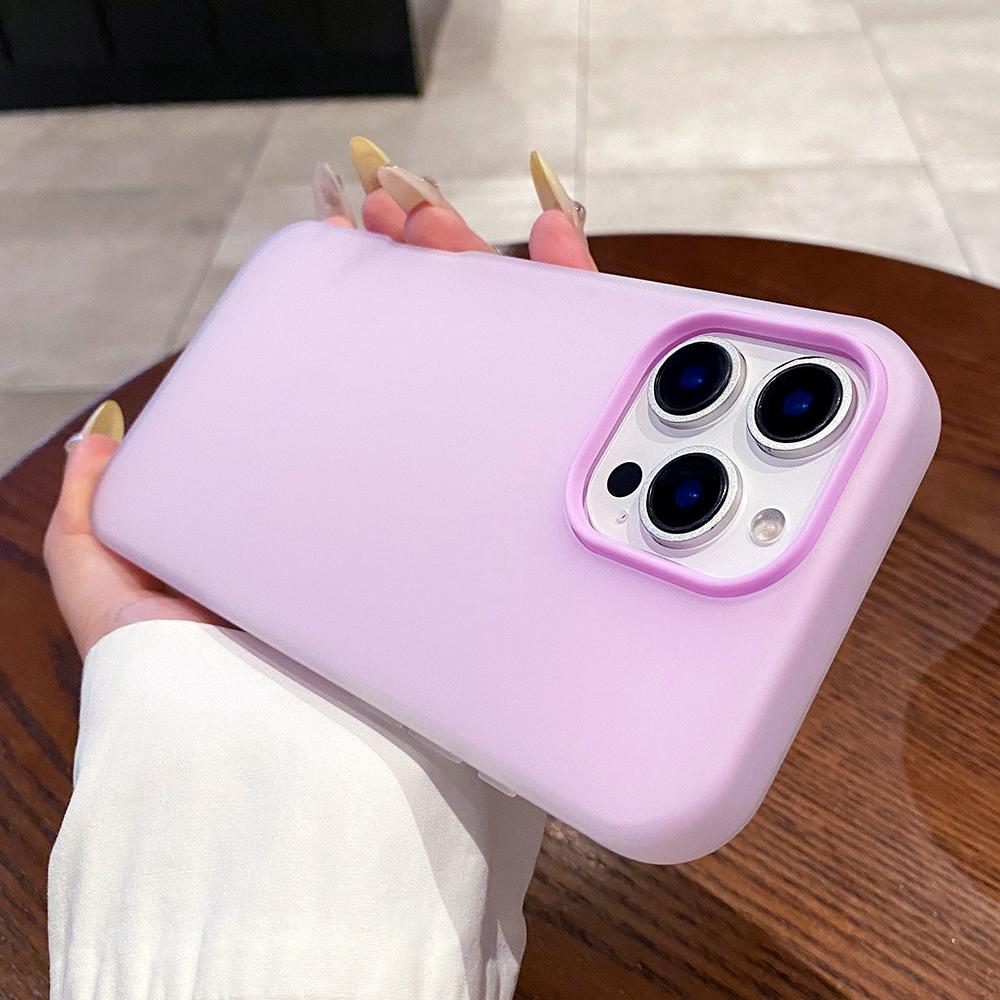 Colorful 2 in 1 Jelly silicone phone case for For Iphone 16 15 14 13 12 11 Pro Max Plus full shockproof clear soft armor back cover