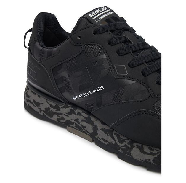 Men's Sneakers REPLAY Gms68 .000.c0096t Black