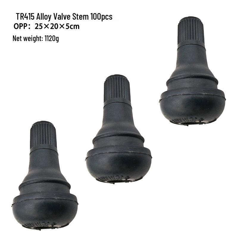 Tubeless Tire Valve Stem TR412/TR414/TR415/TR418 - Rubber Inflation Nozzle