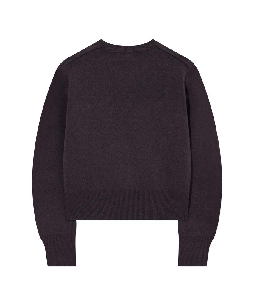 COVERNAT WOMAN Cooper Logo Knit Purple