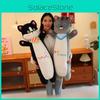 Bib Cat Husky Plush Toy Pillow Animal Stuffed Doll Bedroom Decoration Gift Kids