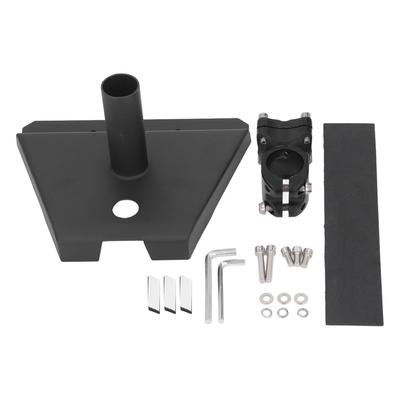 Suporte de escada para RV para carro de aço inoxidável com alcance de instalação de 0,871,25 pol., ajustável em 30 graus