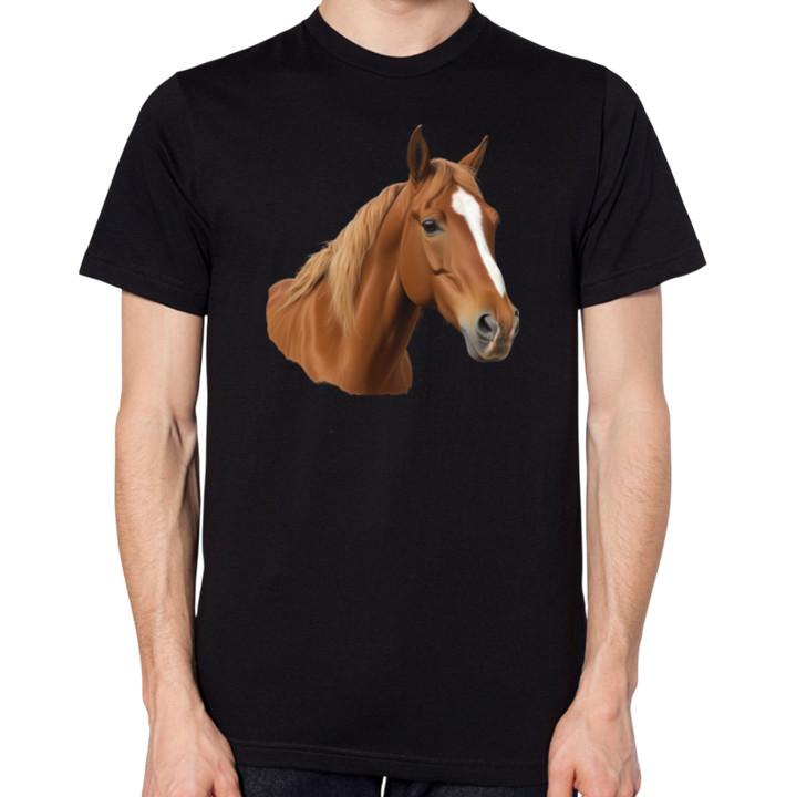 Horse T-Shirt Men Women Unisex Top S