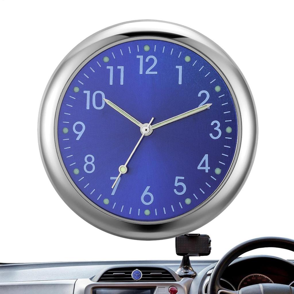Car Clock, Fluorescent Dashboard Quartz Watch, High Precision, Luminous, For Car Replacement, For Air
