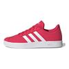 Adidas Neo VL Court 2.0 Low Top Kids Skate Shoes Kids Sneakers Red FW3939