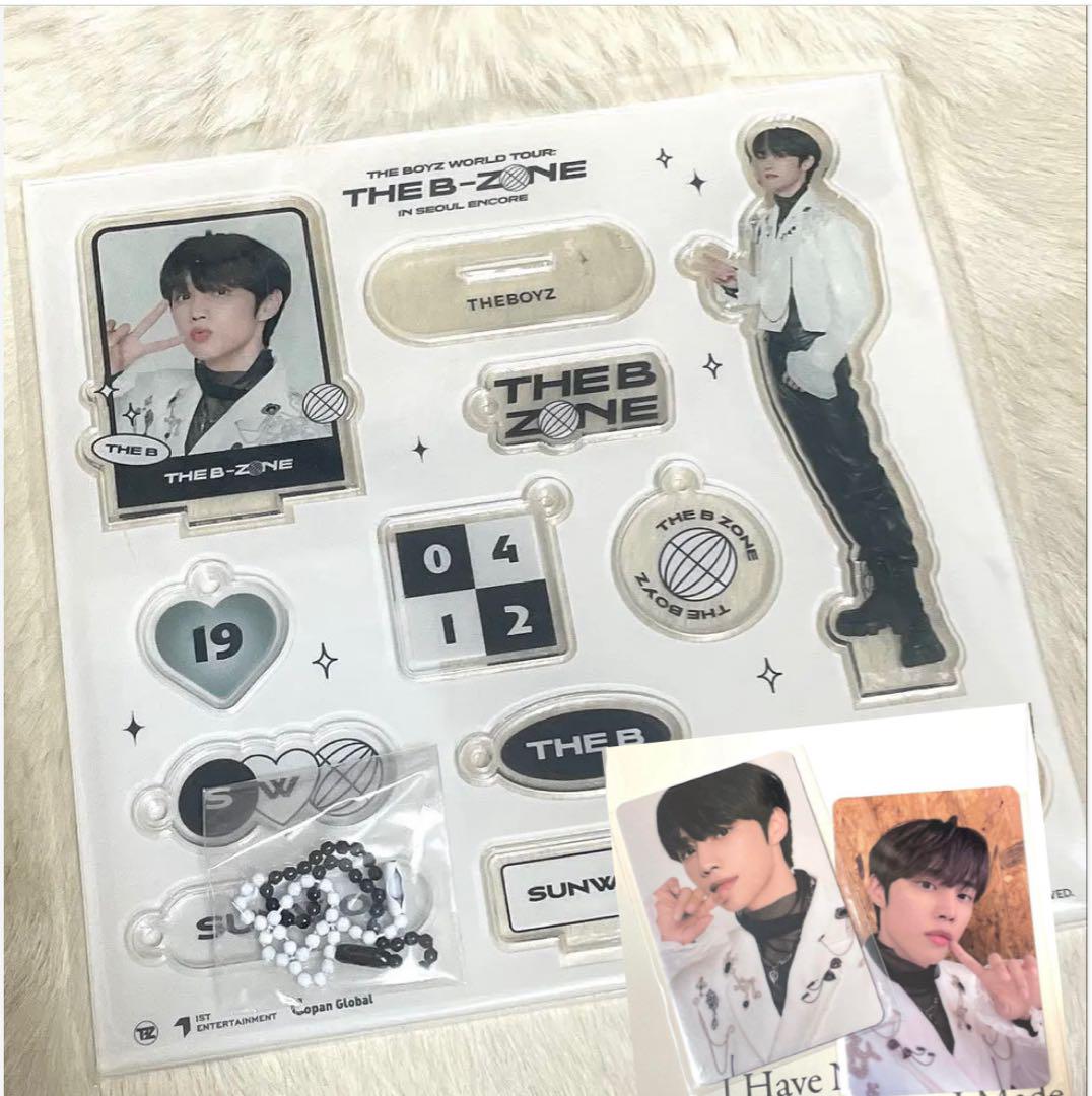 

[USED] THE BOYZ Sunwoo THE B-ZONE Sunwoo Acrylic Stand Trading Card