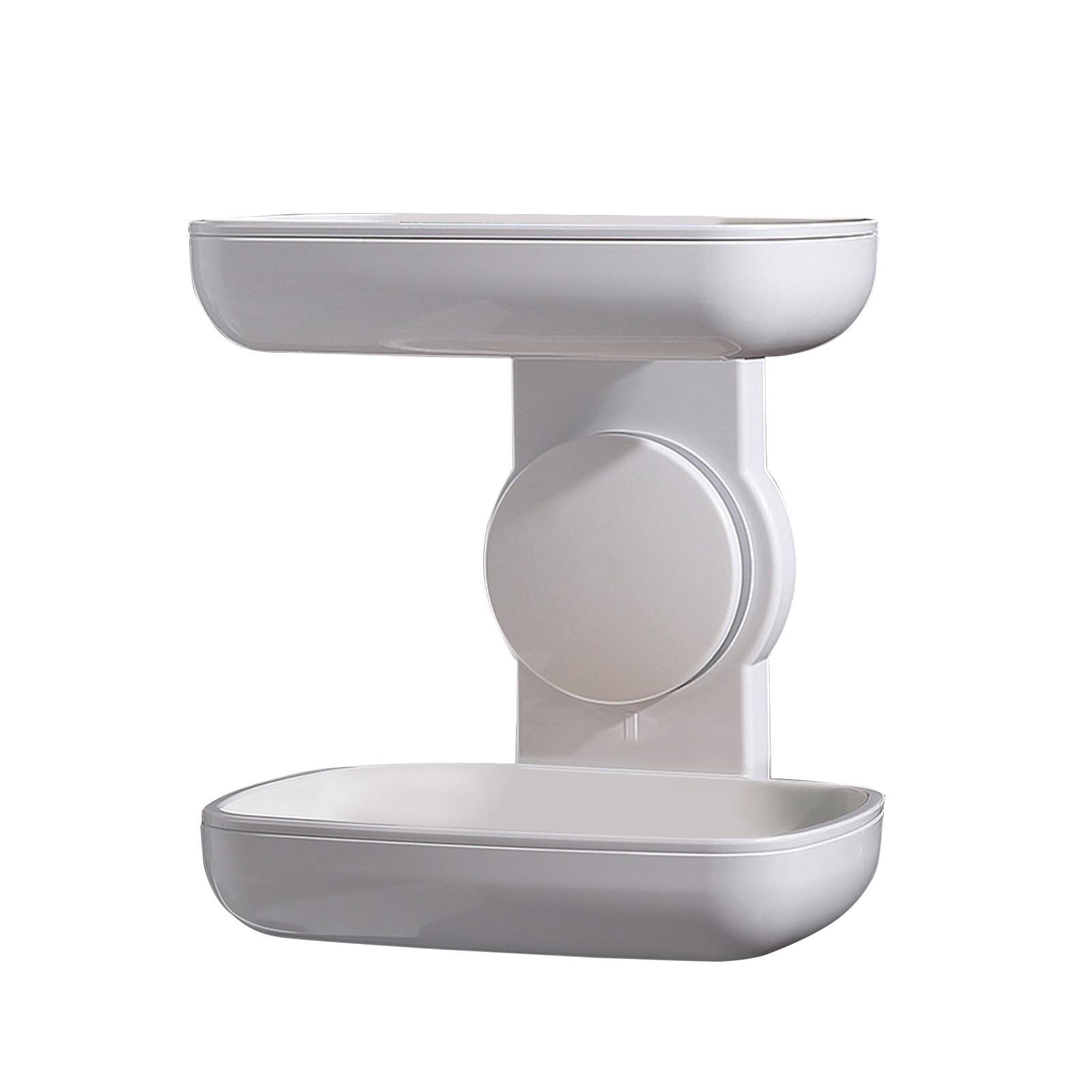 

Держатель для мыла для душа, присоска для мыла для душа, двухслойный сверхмощный держатель для мыла, держатель для душа, водонепроницаемый One Size