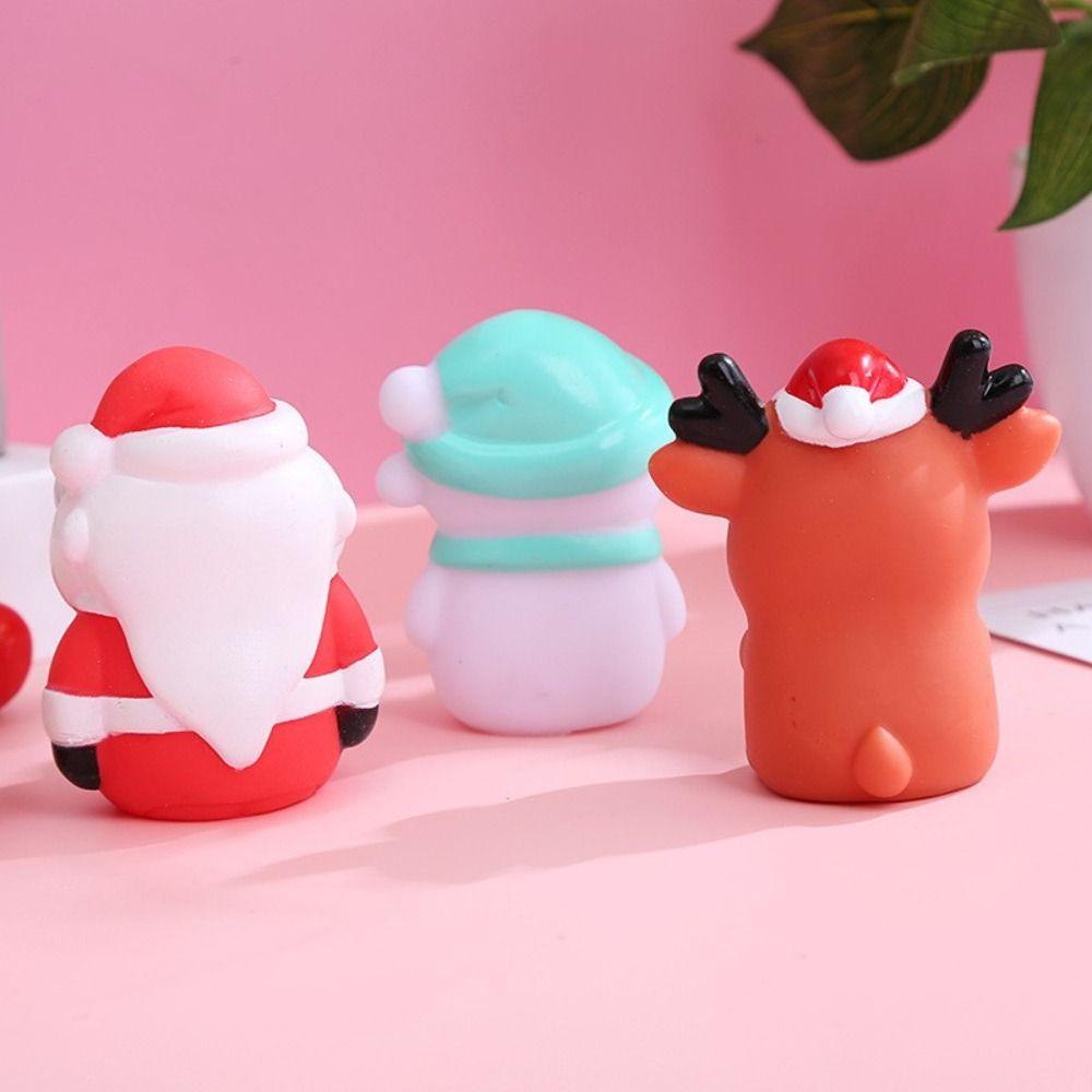 Anti Stress Christmas Santa Claus Creative Gift Fidget Toy Squeeze Toys Sensory Toys Kids Toys