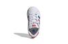 Adidas Originals Superstar Collection Abrasion Resistant Low top Toddler Shoes White Blue Red Infant And Toddler FV3691