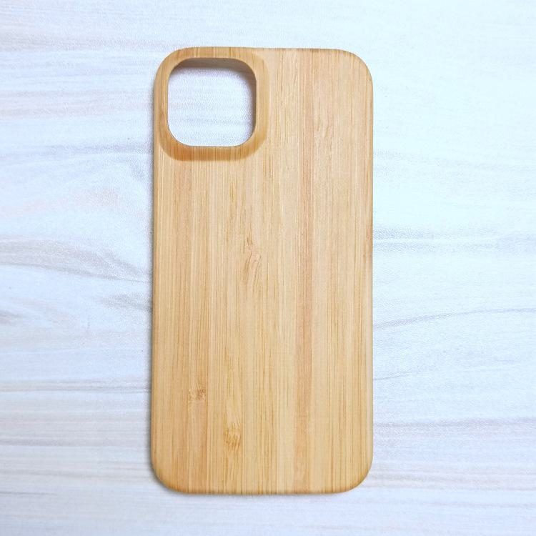 Hülle aus Holz für iPhone 14 Pro Max - Schutzhülle aus Massivholz, Hartschalen-Apple-Hülle