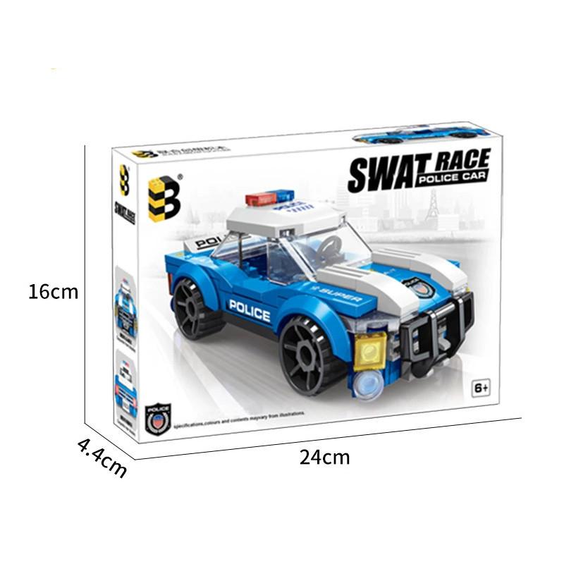 Series Police City Car Plastic Building Blocks Toy For Children Play Creative