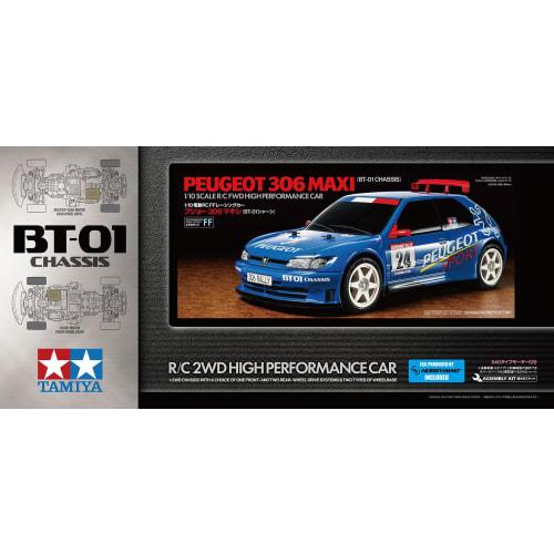Tamiya 1/10 Scale Electric RC Car Series No. 746 Peugeot 306 Maxi (BT-01 Chassis) Electric Radio Control 58746