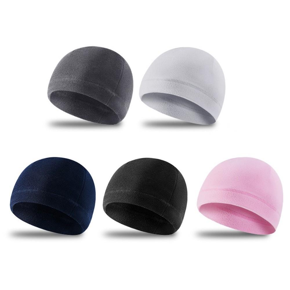 Warmer Winter Running Hats Solid Color Outdoor Warm Hat Sport Hats Running Winter Sport Cap  Hiking