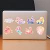 50 Watercolor Mermaid Graffiti Stickers Computer Suitcase Refrigerator Decoration Stickers Waterproof Creative Stationery Stickers