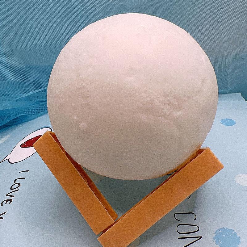 

Детская лунная лампа, расписанная вручную: Ночной светильник «Планета» для занятий родителей и детей и сплочения коллектива 8CM, plastic bracket