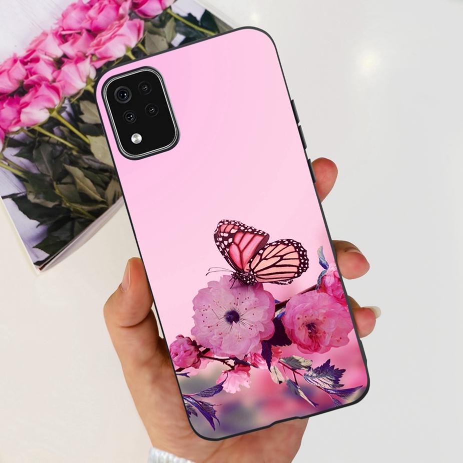 For LG K42 Case LM-K420 LMK420H Cute Fashion Painted Cover Soft Silicone Phone Case For LG K42 K 42 LGK42 Back Cover 6.6'' Coque