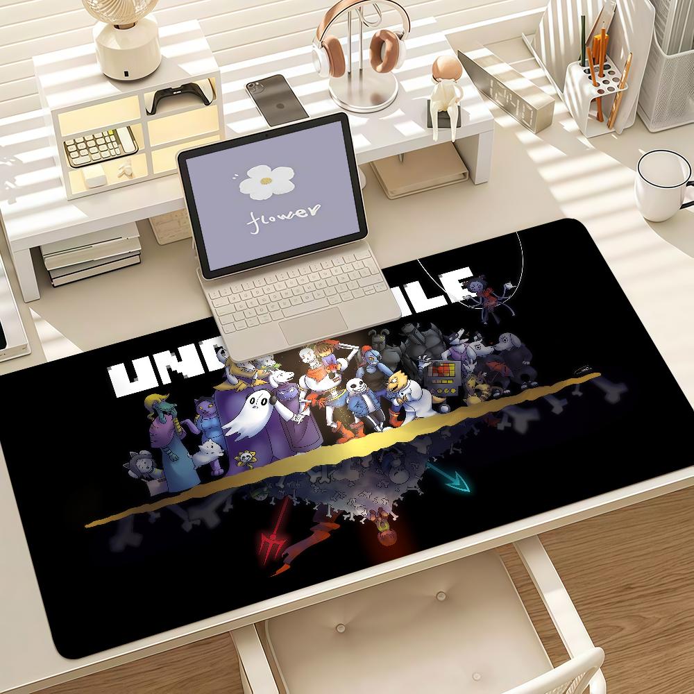Heißes Videospiel U-Undertale Mauspads Anti-Rutsch-Gummikante Verriegelt Verdickt Laptop Gaming Schreibtischmatte