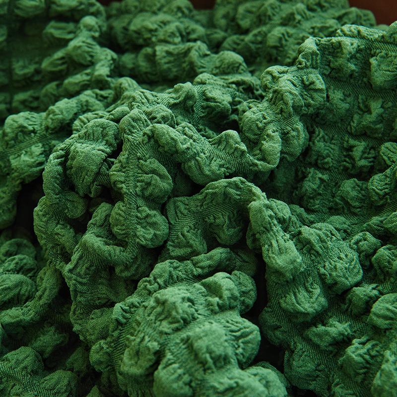 Bubble Grid Club Chair Cover Stretch Tub Bar Armchair Slipcovers Leisure Single Sofa Covers Cafe Bar Counter