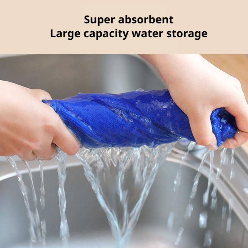 SEAMETAL 350GSM Microfiber Car Wash Towel High Density Absorbent Cleaning Cloth Car Detailing Window Glass Scratch-Free Washcloth
