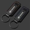 AEC2  Car 3 color Keychain  Logo Key Ring Chain Pendant Gifts Auto Styling Accessories For Toyota Rav4 Yaris Hilux Prius Avensis Auris