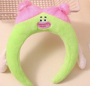 Anime Super Cute Crab Headband New Dinosaur Design Hairband Hair Clip Accessory for Women and Men Funny Cartoon Style