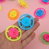 Plastic Spin Kids Gyroscope Toy With Bright Swirl Colors For Fun Play Gift