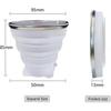 2025 Latest Model Collapsible Cup-Silicone Small Foldable Cup-Expandable Folding