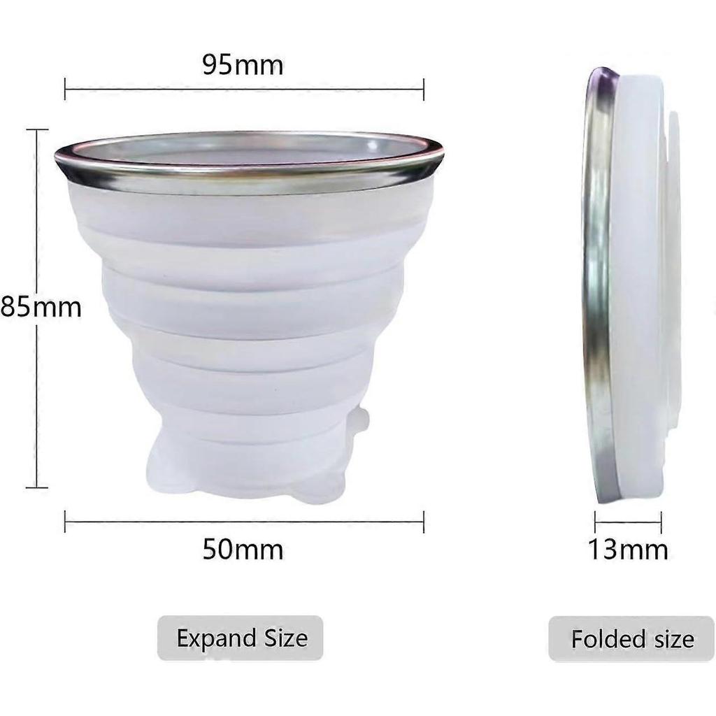 2025 Latest Model Collapsible Cup-Silicone Small Foldable Cup-Expandable Folding