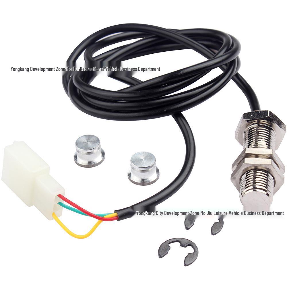 Off-road ATV Beach Buggy Digital Speedometer Odometer Tachometer Sensor Cable None