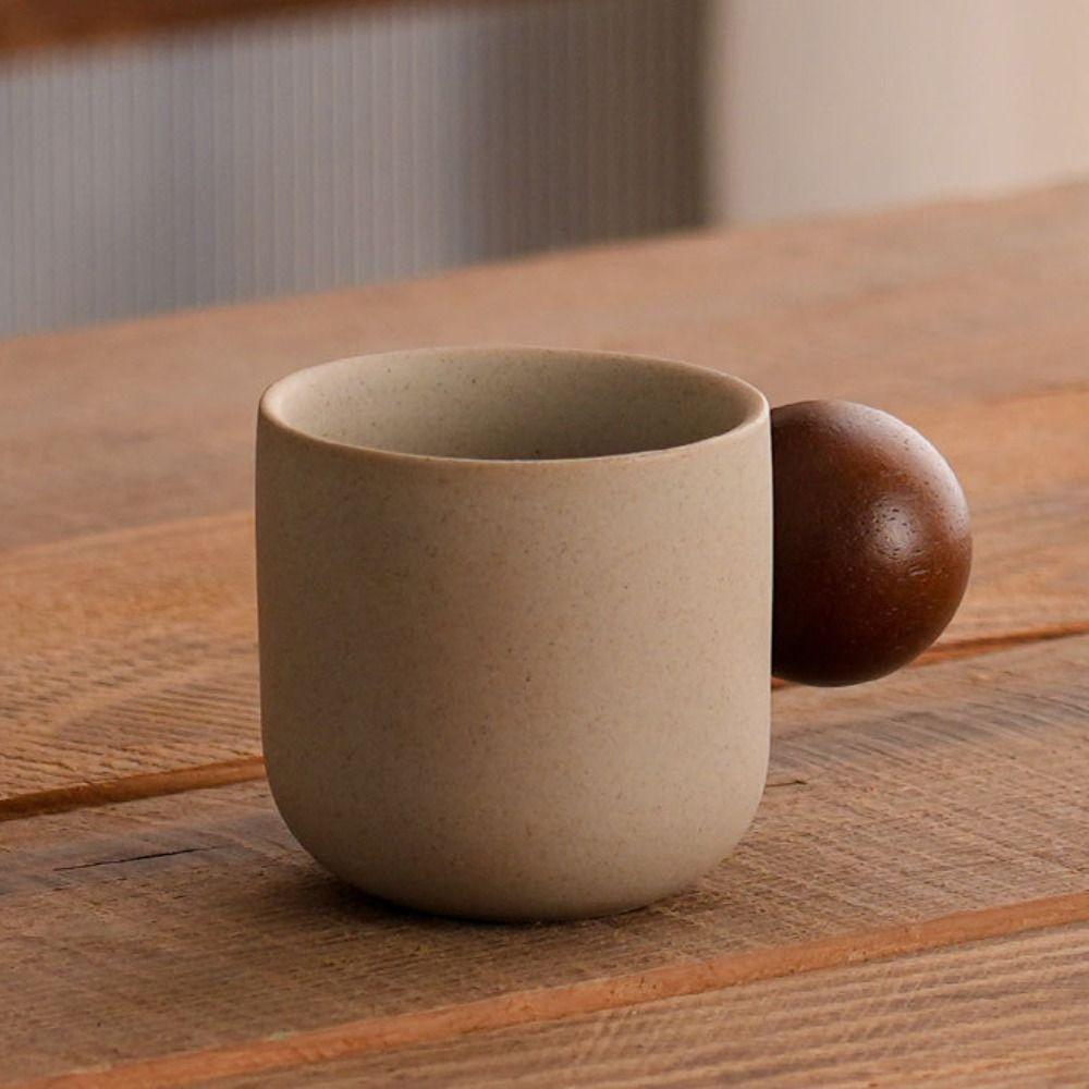 Handmade Coffee Cup Ceramic Tea Drinking Cup Wine Mug Teacup Bowl Girl