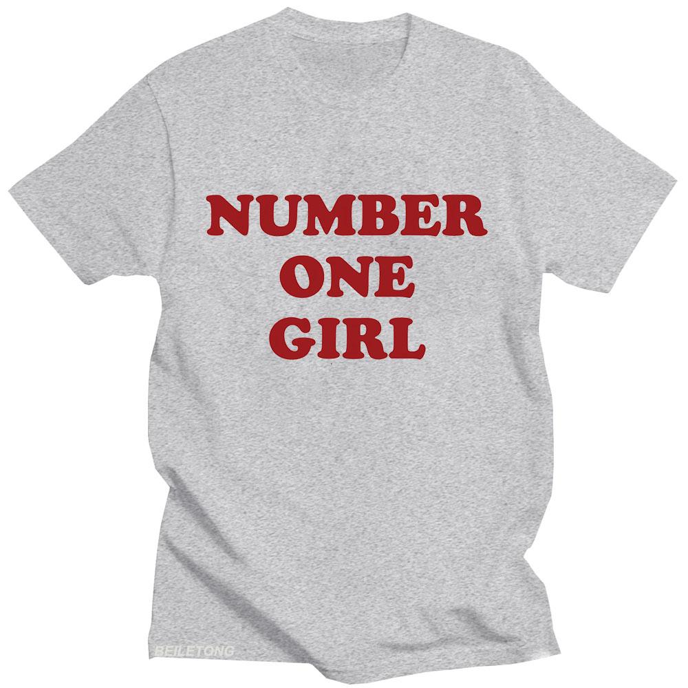 

Футболка для дівчини ROSé Number One з графічним принтом Хіп-хоп Вінтажна футболка з коротким рукавом, бавовняна футболка з круглим вирізом, футболка в стилі панк XXL сірий колір