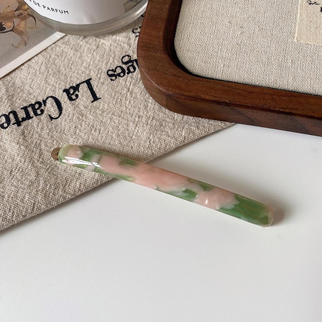 Eleganter Acetat-Haarclip für Damen - Vielseitiges Styling für abstehende Härchen, Pony und Pferdeschwänze