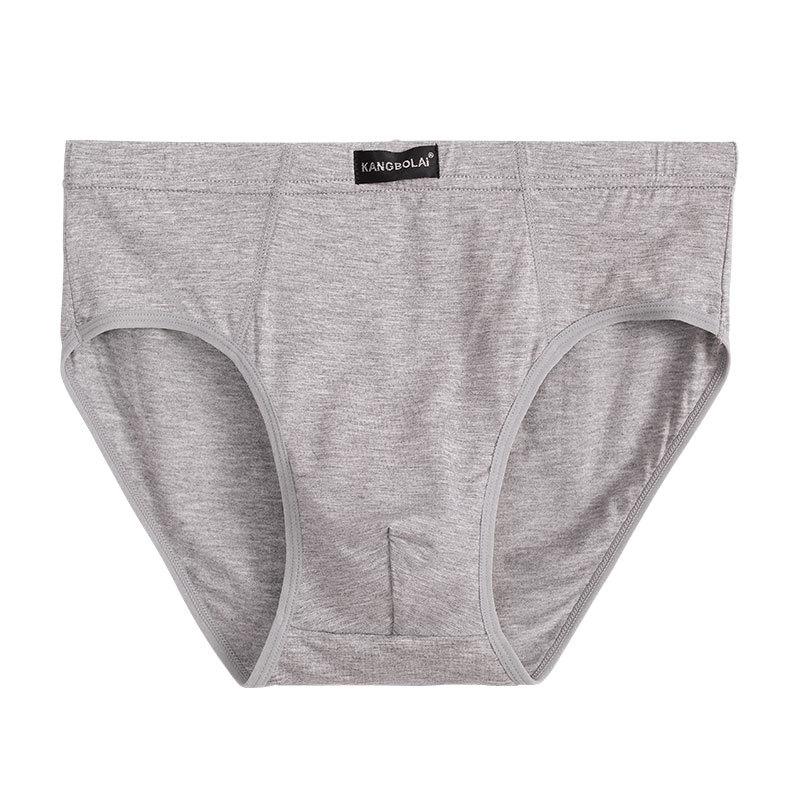 Modal Red Breathable Men's Briefs - Summer Thin Large Size for All Ages